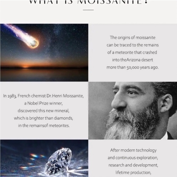 3ct classic cut round moissanite rose gold ring. SOLD - Picture 8 of 10